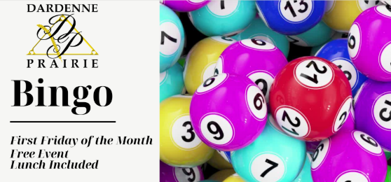 Bingo event flyer